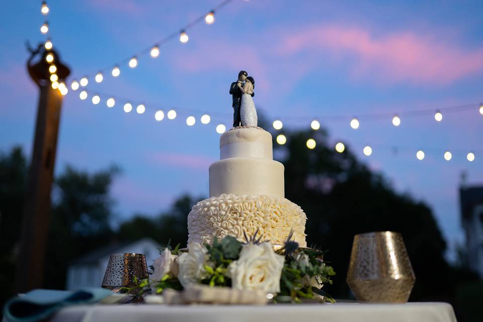 Wedding cake details