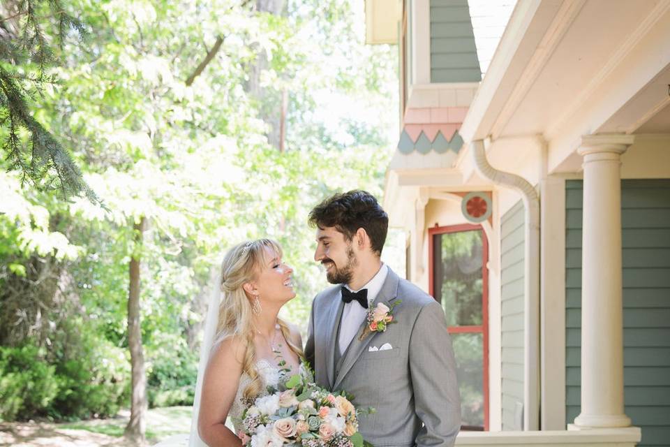 Bride and groom