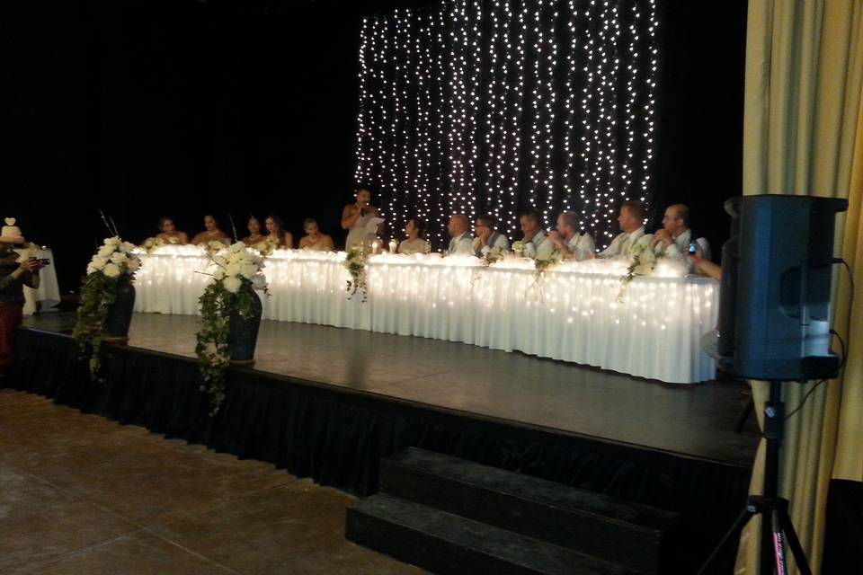 Head table