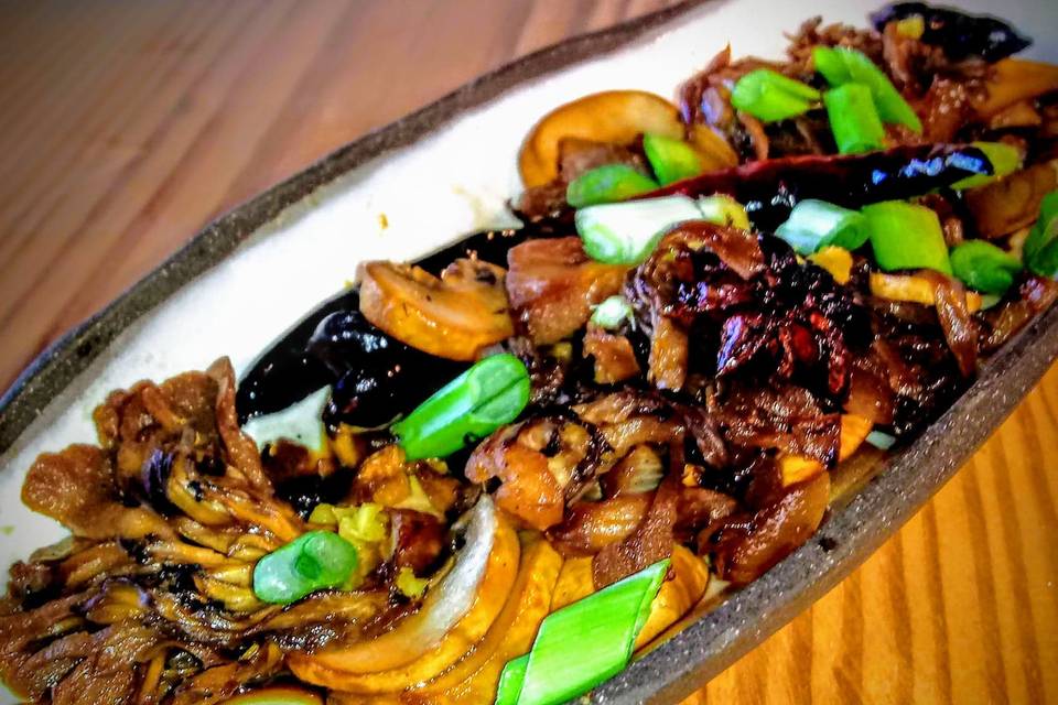 Seared Maitake