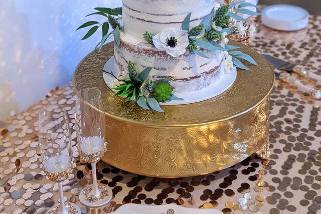 Rustic floral and sage