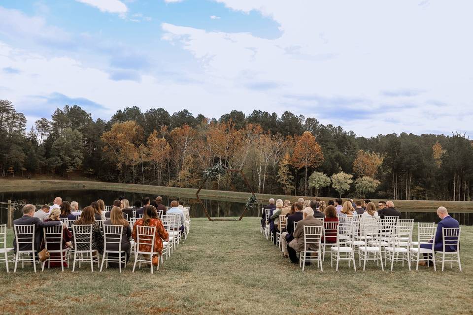 Fall at Cherokee Waterfront