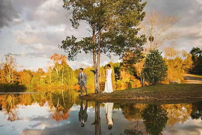 Reflection of a storm