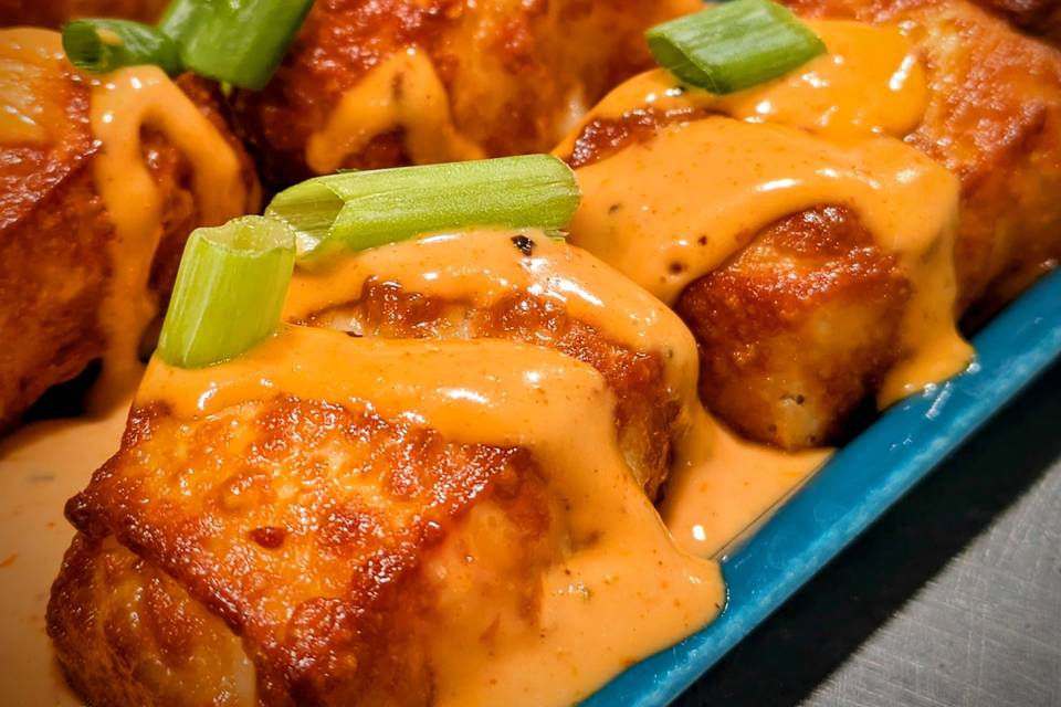 Fried queso!