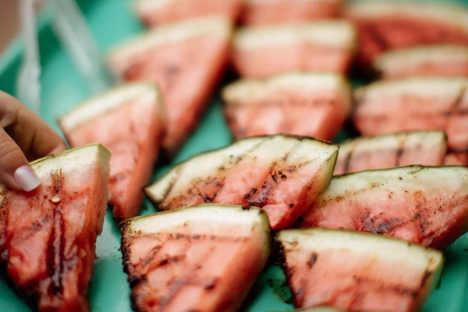 Grilled watermelon!