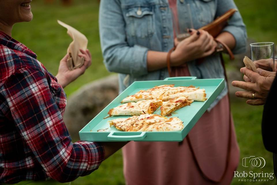 Quesadilla platters