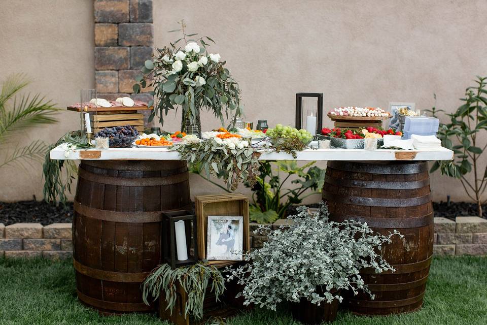 .backyard wedding