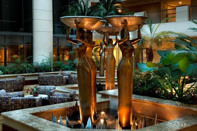 Fountain statue