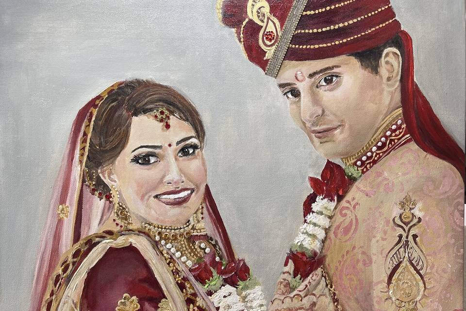 Tradition India-Live Painting