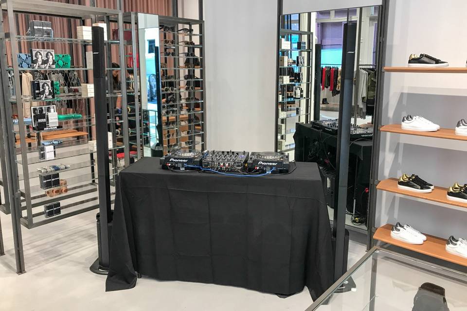 Premium DJ setup and Bose L1's