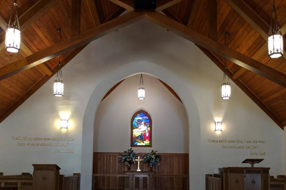 Front Chapel alter