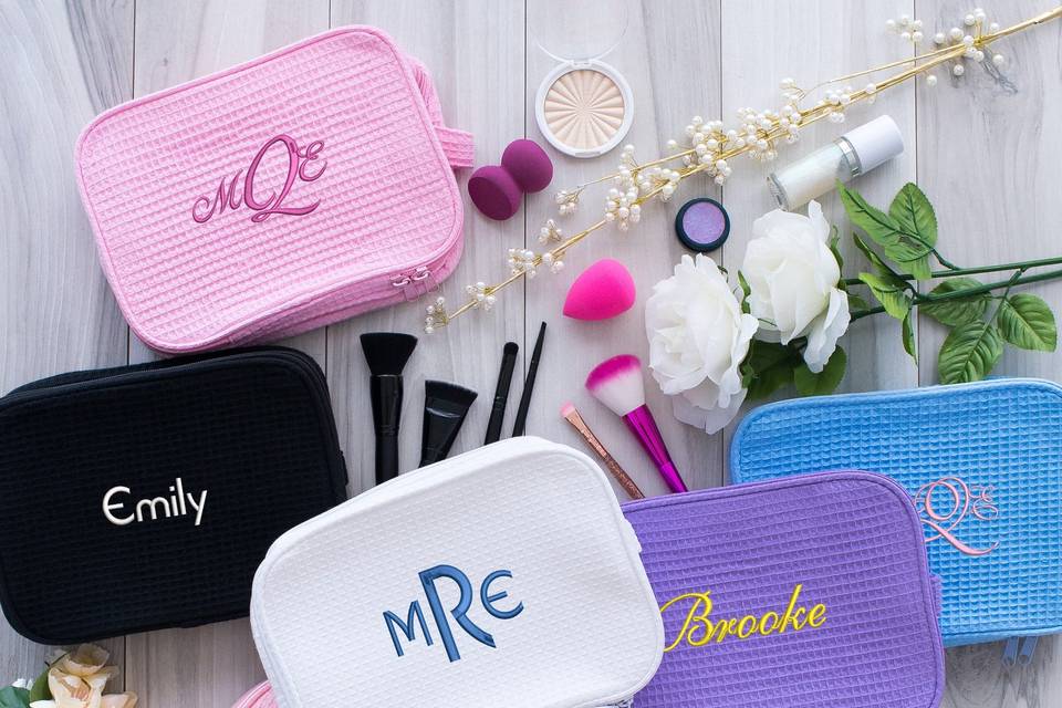 Custom makeup bags