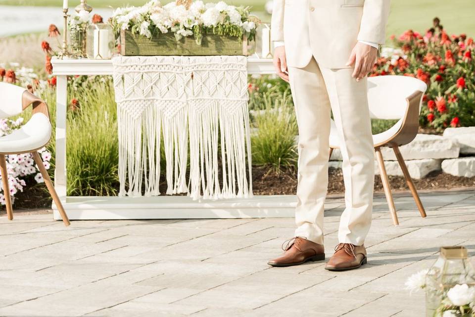 White blazer