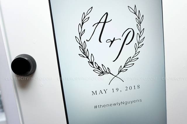 Wedding photo booth