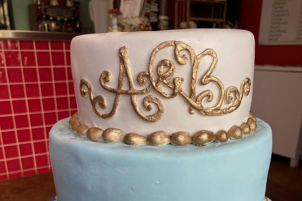 Blue Fondant Enrobing
