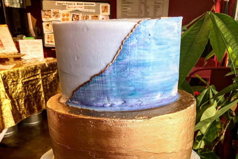 Blue & Gold Fault Line