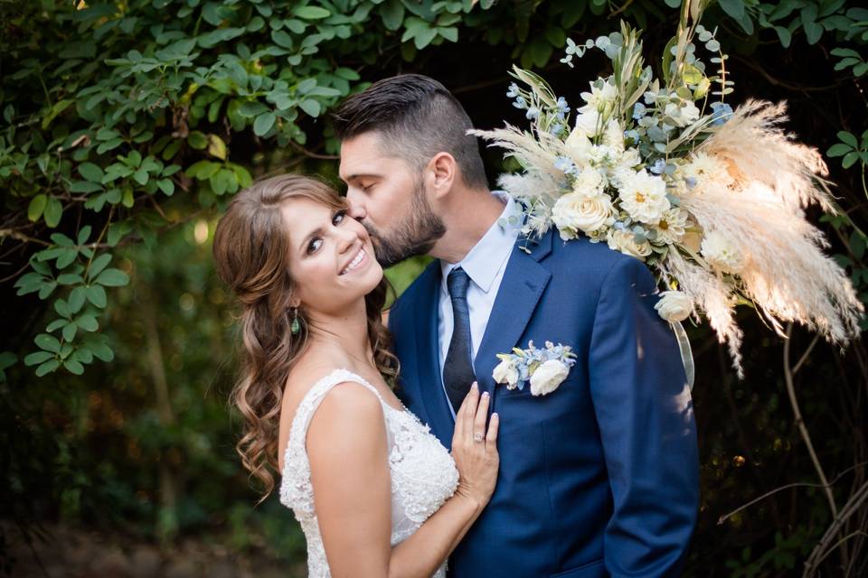 Bride & groom portrait