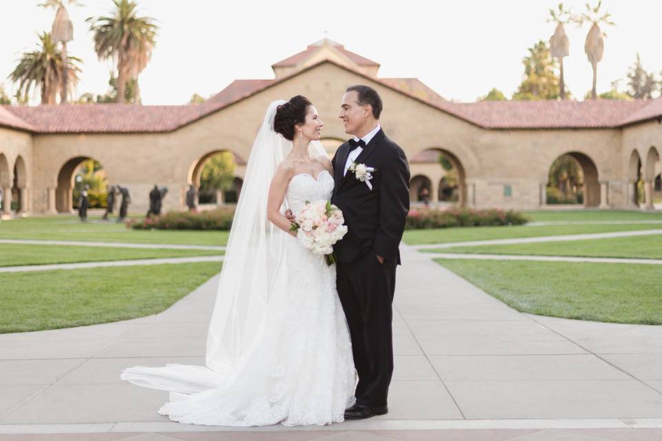 Bride & groom portrait