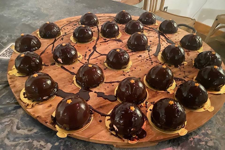 Chocolate truffle bombs