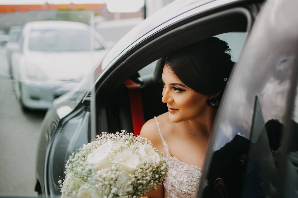 The Bride Arriving