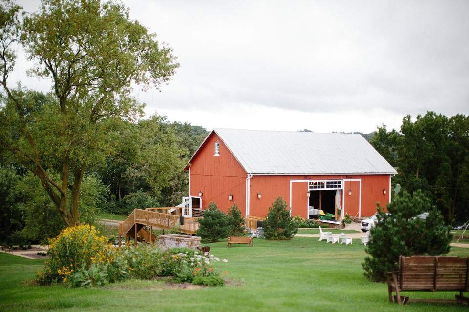 Barn wedding venue