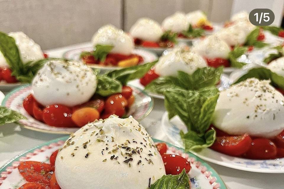 Burrata Cheese salad