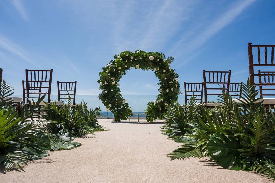 Ceremony Ocean Terrace