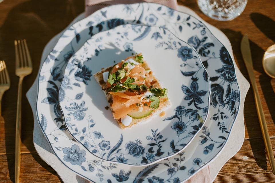 Smoked Salmon Toast