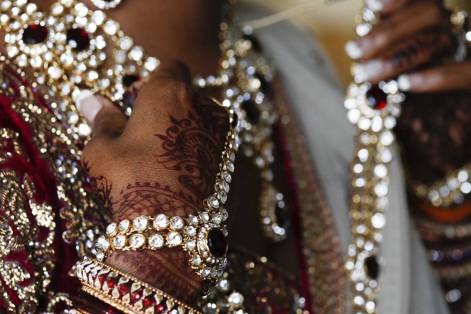 Bride's bangles