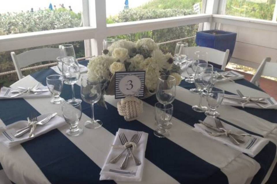 Elegant table settings