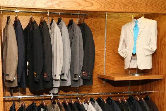 MENS SUITS FULL TAILORING DEPARTMENT ON PREMISES