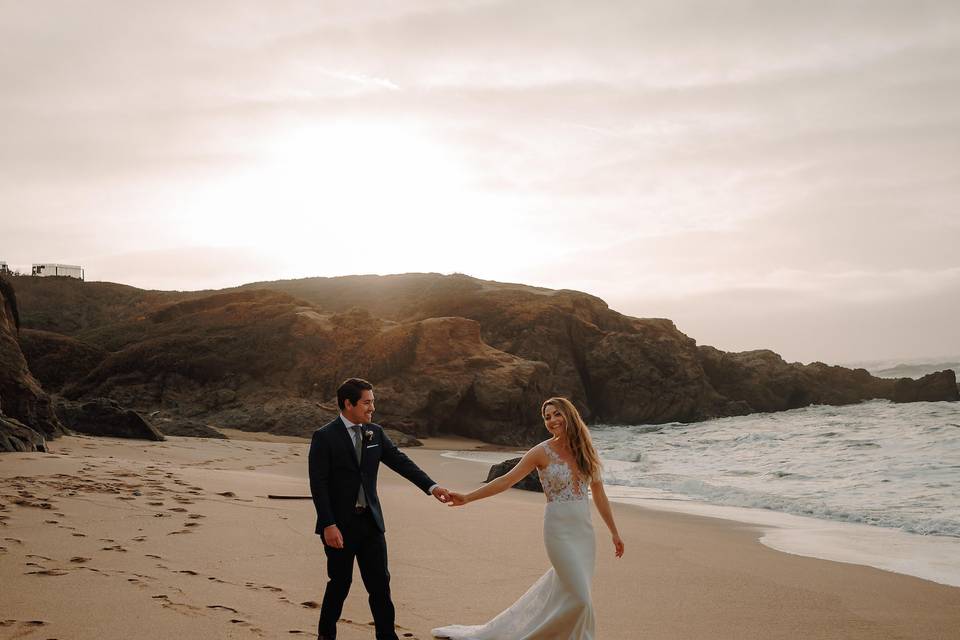 Coastal Elopement Wedding