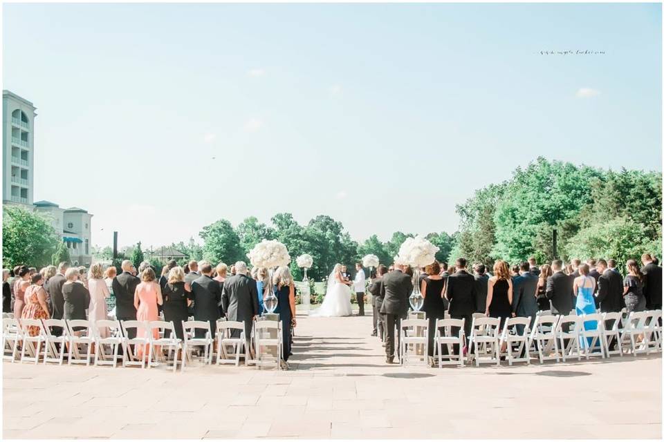 Outdoor ceremony