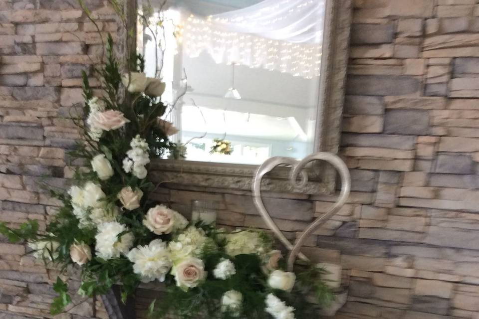 Flower wall decors