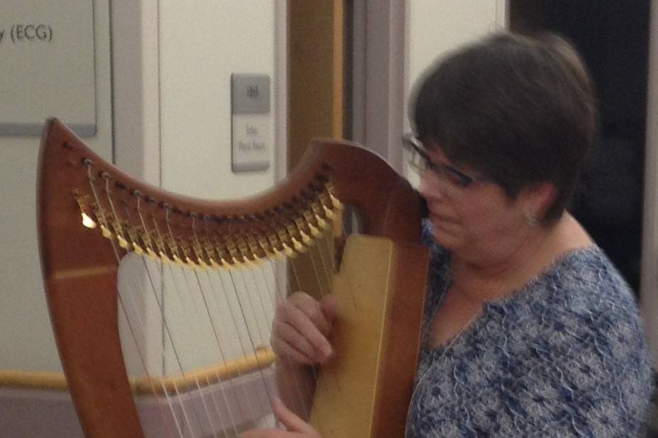 Harp therapy at the hospital