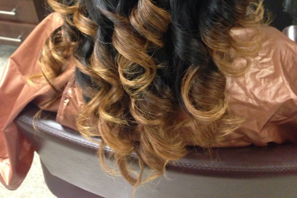 Hair curls- Extensions