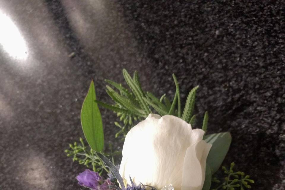 Rustic Boutonniere