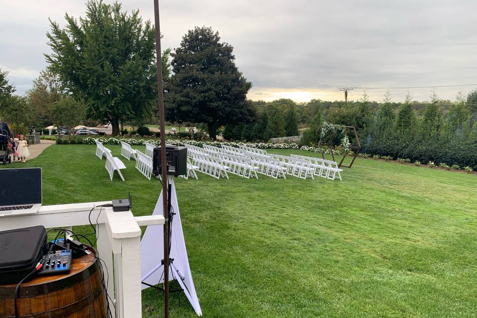 Ceremony Set-up