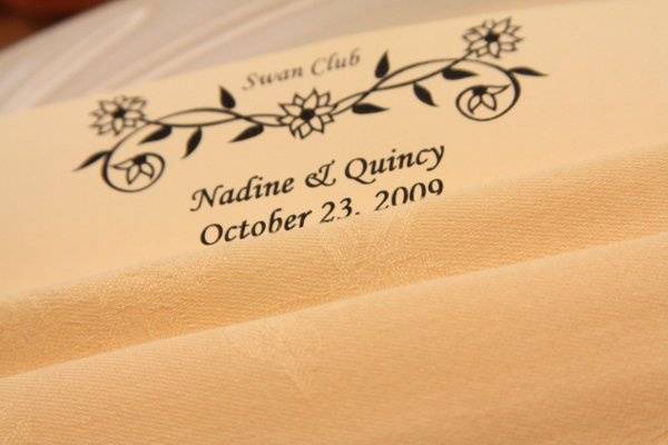 Wedding invitation