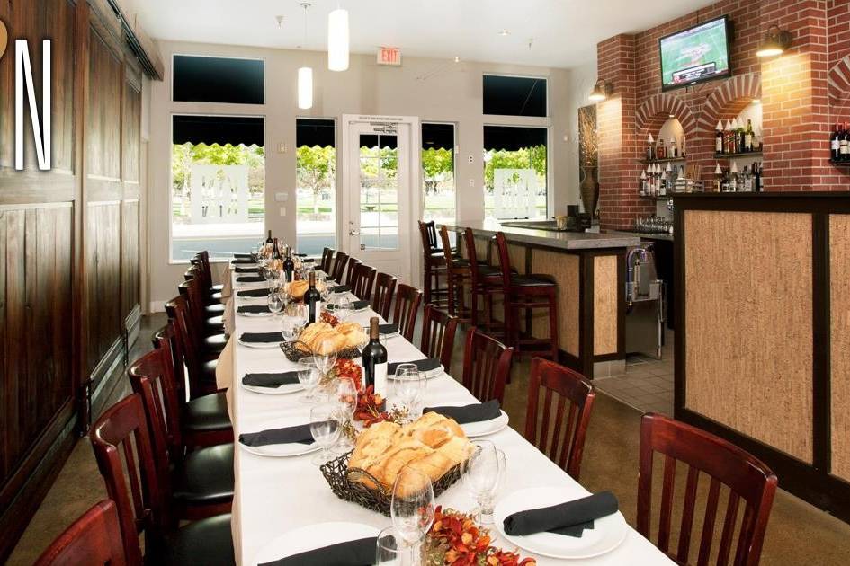 Back dining room