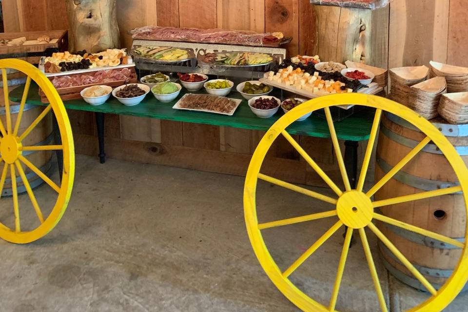 Farm Stand Table at Jacks