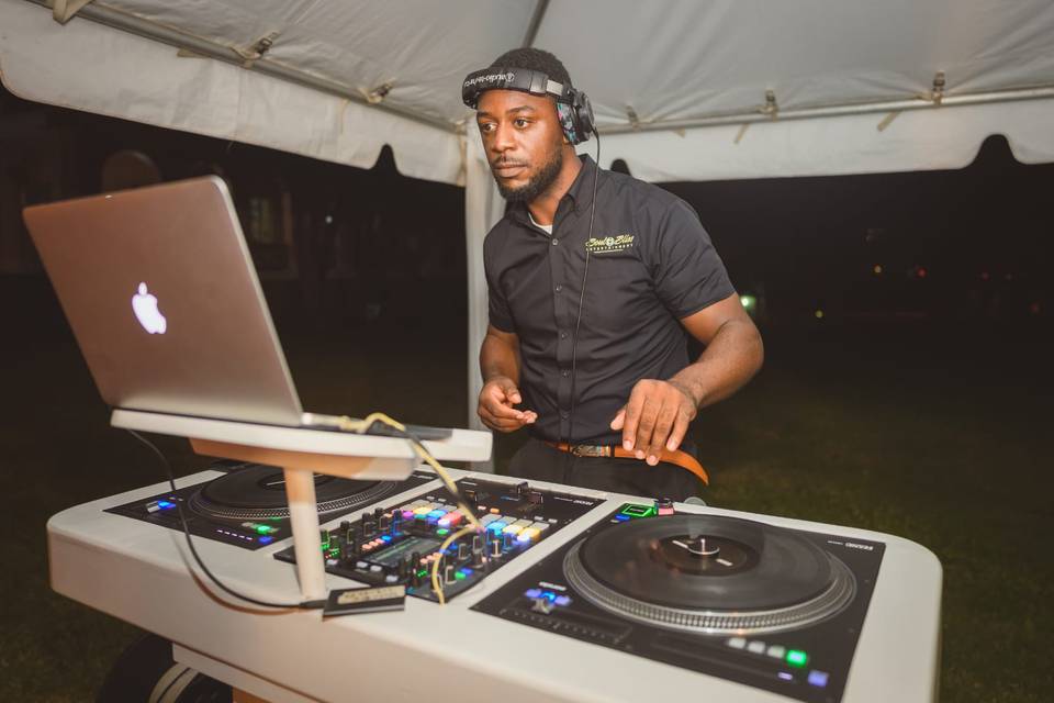 DJ Romanus at Pigeon Island