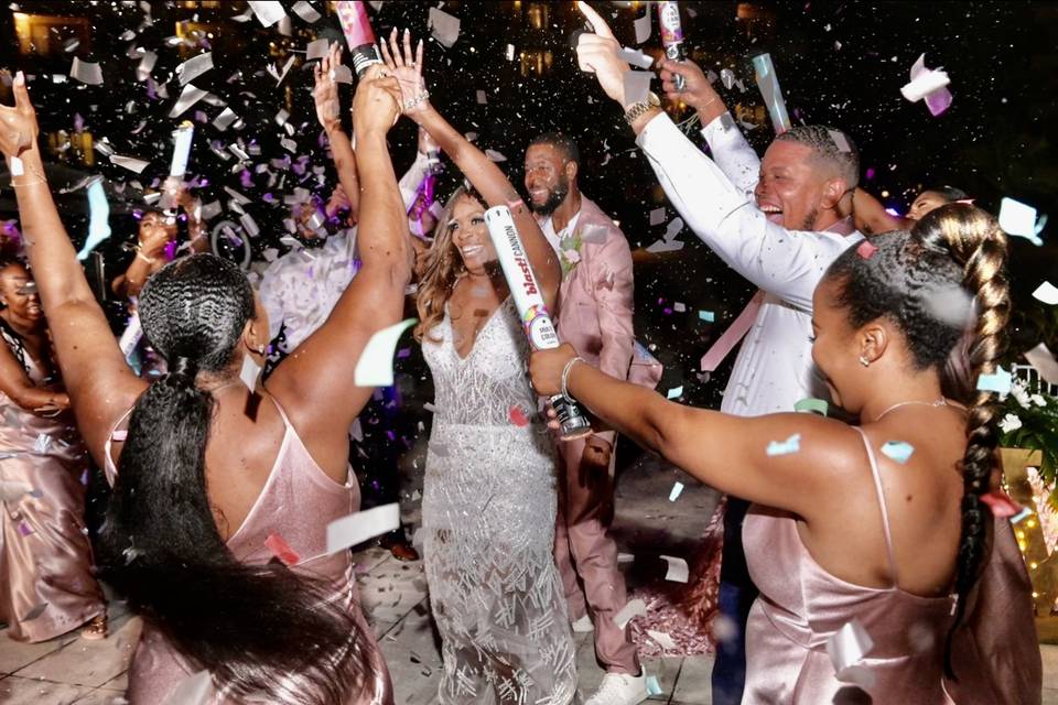 St Lucia Wedding Confetti