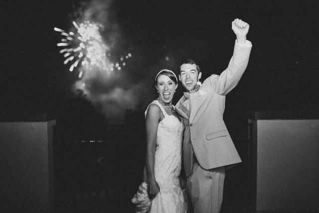 Wedding fireworks