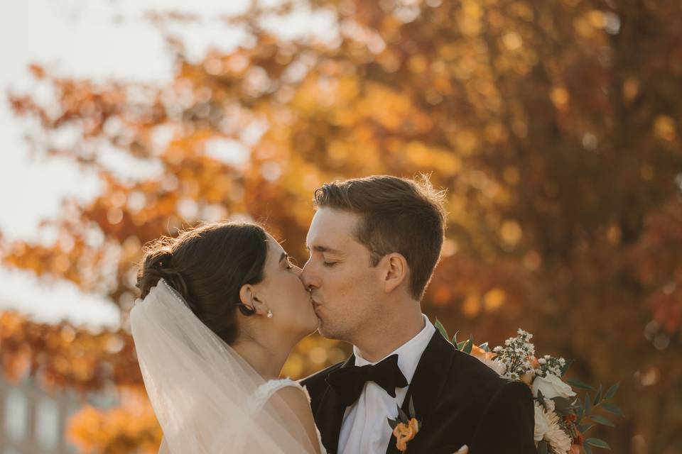 Couple kissing