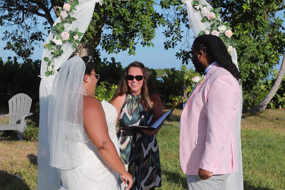 Officiating Wedding Ceremony