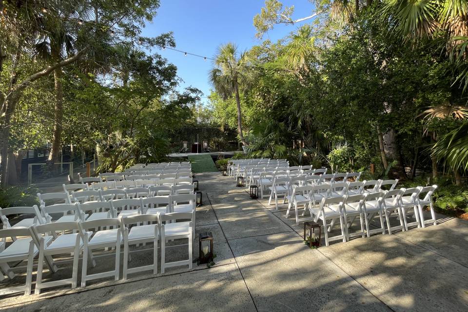 Ceremony Area Setup