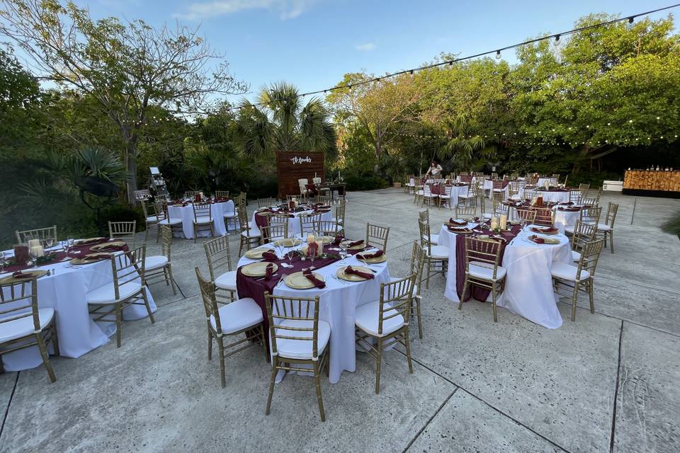 12/3/22 Reception Setup