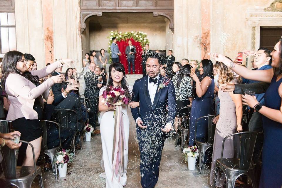 Walking down the aisle