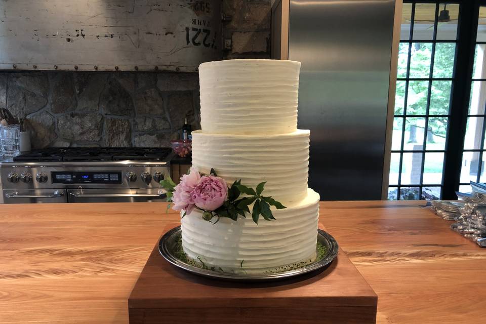 Simple rustic cake, May 2017